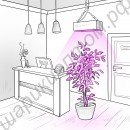 Светодиодные лампы для растений (фитолампы)