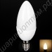 Светодиодная лампа-свеча матовая, цоколь Е14, 3 Вт, 220 В