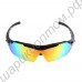 Солнцезащитные поляризационные велосипедные спортивные очки со сменными стёклами и возможностью поставить линзы с диоптриями