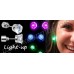 Светящиеся серьги-гвоздики LED (пусеты со светодиодами)