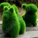 Забавные фигурки из искусственной травы