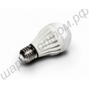 Светодиодная лампа (LED) Е27 15Вт (аналог 100Вт лампы накаливания), шар матовый