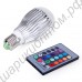 Дизайнерская цветная LED лампочка с цоколем E27, мощность 3Вт