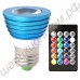 Дизайнерская цветная LED лампочка с цоколем E27, мощность 3Вт