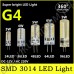 Светодиодная (LED) лампа G4, 9 Вт, 220 В, тёплый свет